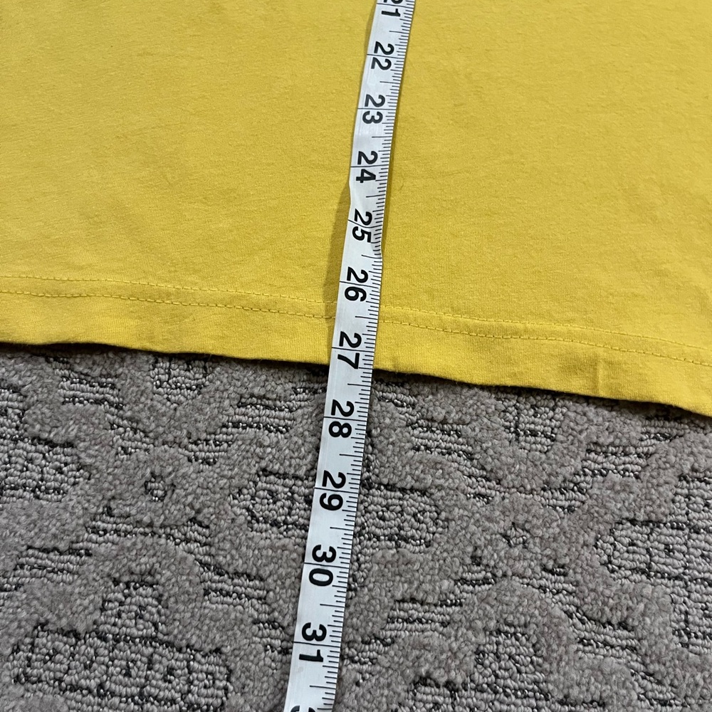 🎸 '22 Rush Band The Twilight Zone Canned Lyrics Clean Yellow Limited Edition Tee - Picture 8 of 11